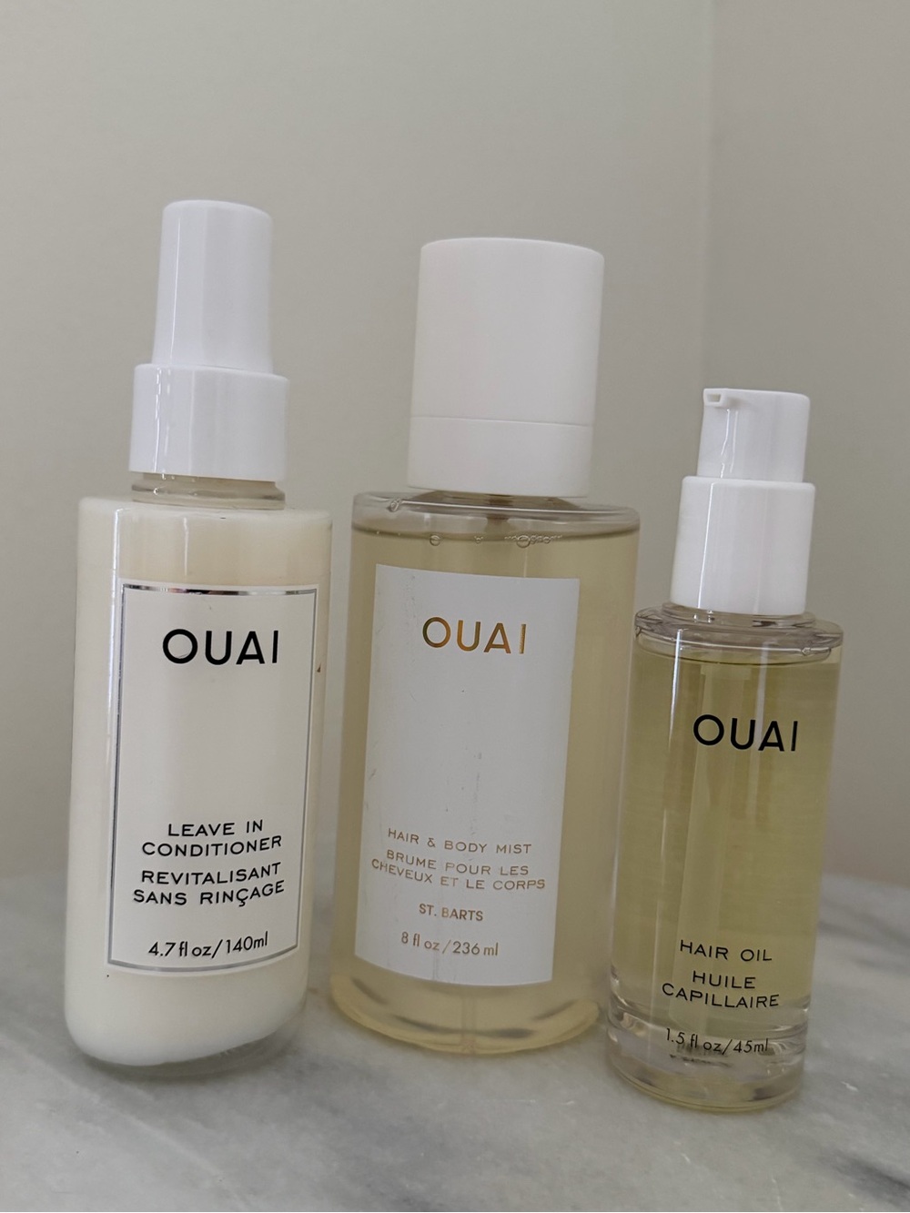 OUAI Hair Care Set